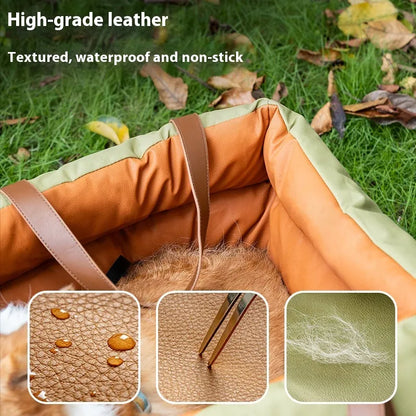 Kindred Paws™ Portable Car Pet Safety Seat – Washable Travel Chair