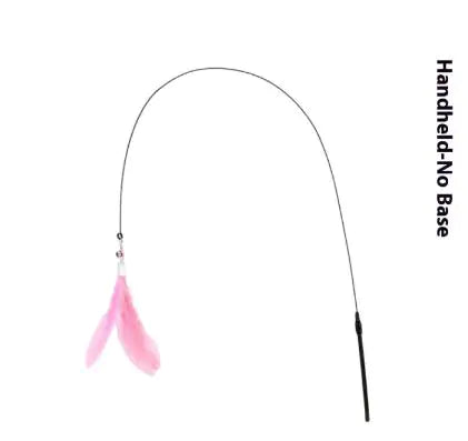 Kindred Paws™ Interactive Cat Teaser Wand Toy – Feather & Bell Play Stick