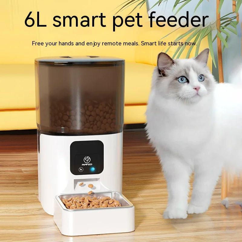 Kindred Paws™ 6L Smart Automatic Pet Feeder with Wi-Fi & Camera