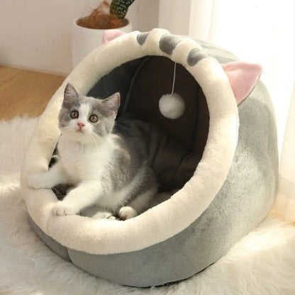Kindred Paws™ Cat Litter Villa – Semi-Enclosed Washable Cat House