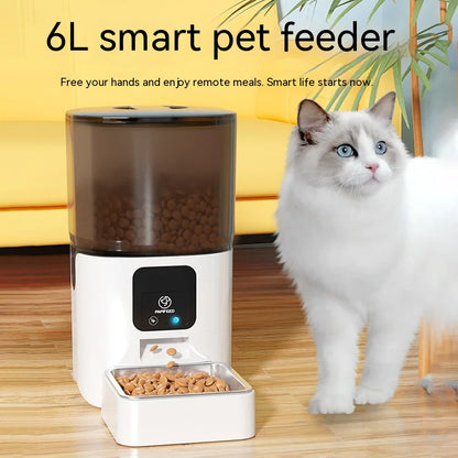Kindred Paws™ 6L Smart Automatic Pet Feeder with Wi-Fi & Camera