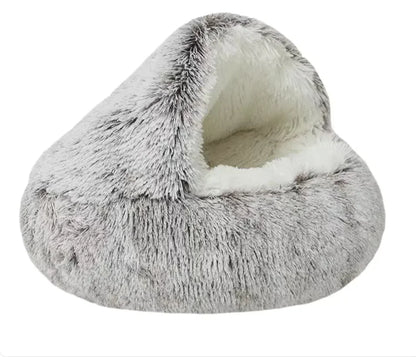 Kindred Paws™ Semi-Closed Cat Bed – Four Seasons Cozy Pet Nest