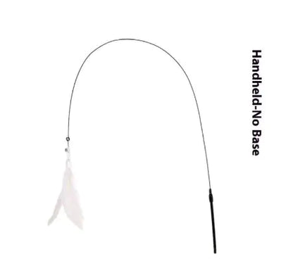 Kindred Paws™ Interactive Cat Teaser Wand Toy – Feather & Bell Play Stick